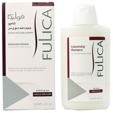 شامپو حجم دهنده مو نازک و کم فولیکا (Fulica) مدل Milfoil حجم 200 میلی لیتر