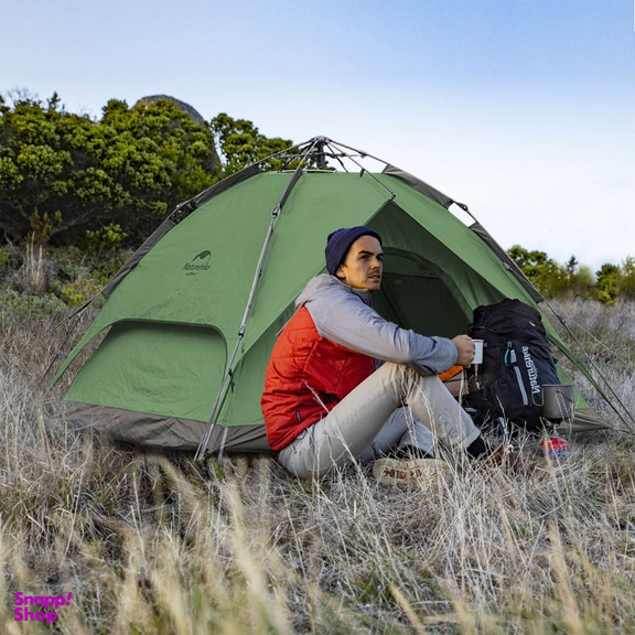 چادر 4 نفره اتوماتيک Naturehike مدل Dual use PopUp 4 Auto کد ZP008