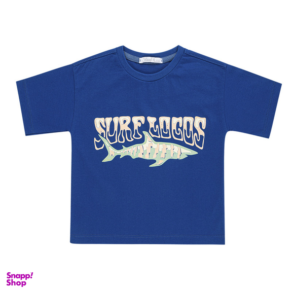 تیشرت آستین کوتاه پسرانه فیورلا مدل surf logos کد 35056