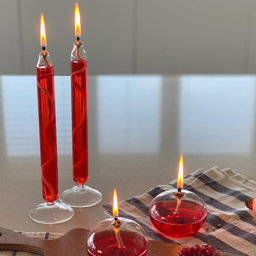 شمع مدل مدادی مجموعه 3 عددی
