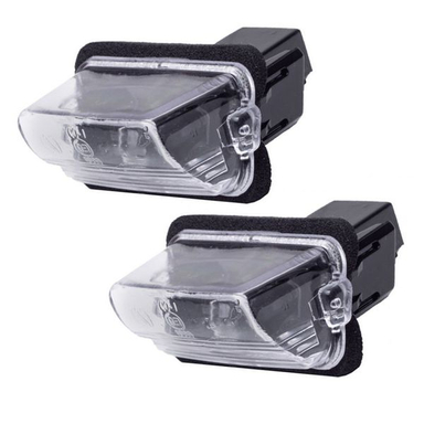 چراغ پلاک و نمره عقب خودرو وارون مدل P-585 مناسب پژو 207 بسته 2 عددی