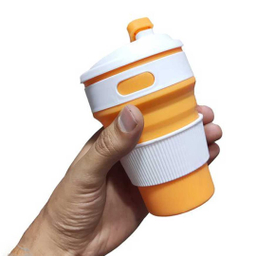 ماگ سیلیکونی تاشو مدل Collapsible گنجایش 350 میلی لیتر