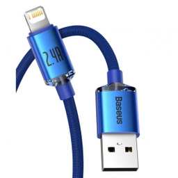 کابل شارژ لایتنینگ بیسوس مدل CAJY000001 Crystal Shine طول 1.2 متر