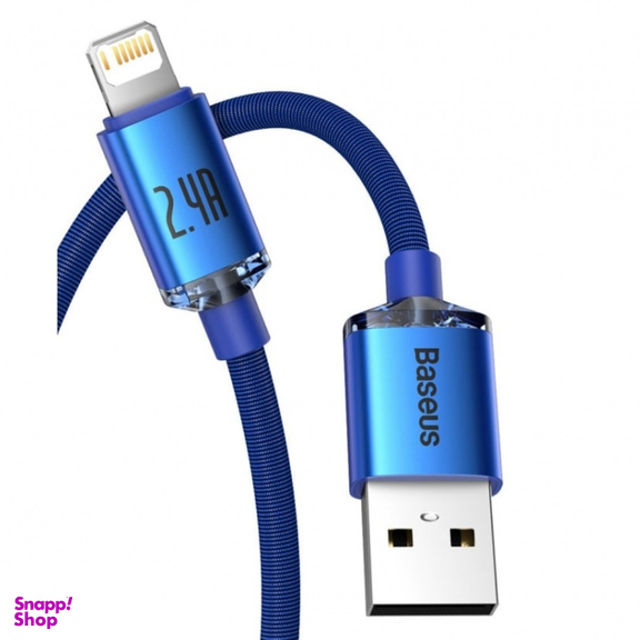 کابل شارژ لایتنینگ بیسوس مدل CAJY000001 Crystal Shine طول 1.2 متر