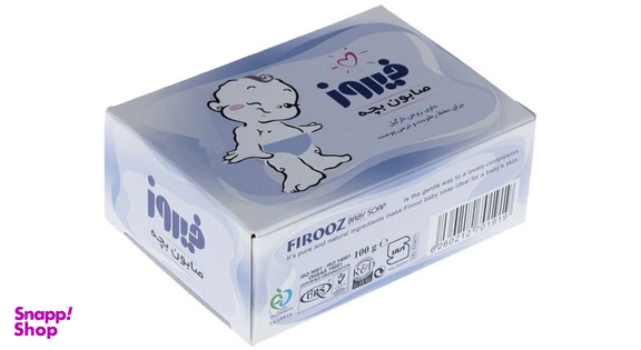 صابون بچه فیروز مدل روغن نارگیل وزن 100 گرم