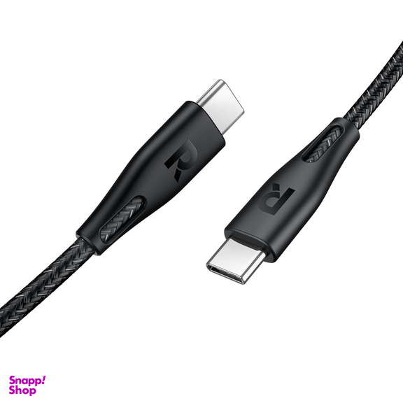 کابل دیتا Type-C به Type-C راوپاور مدل RP-CB1029 طول 1.2 متر