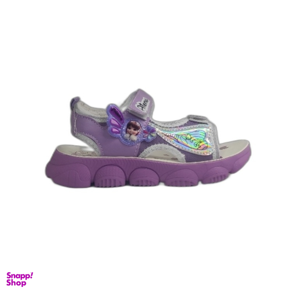 صندل دخترانه کد Pe02 رنگ بنفش