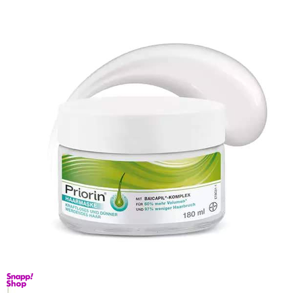 ماسک مو پریورین مدل تقویت کننده و تغذیه کننده مو حجم 180 میلی لیتر