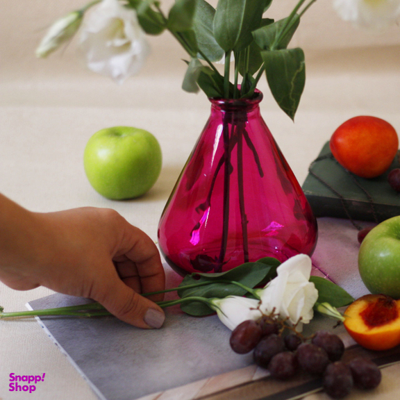 گلدان شیشه ای کد SD28