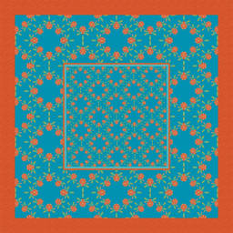 دستمال جیب مردانه گواپو طرح انار