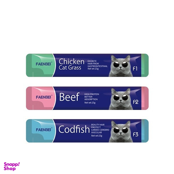 بستنی گربه فنبی مدل درمانی بسته 6 عددی