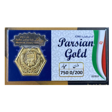 سکه طلا گرمی پارسیان مدل K340 کد 20