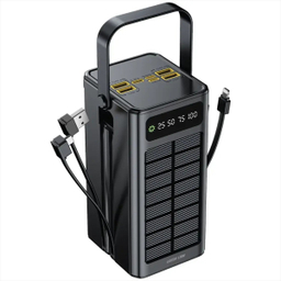 پاوربانک گرین لاین مدل کد SOLAR X ظرفیت 60000 میلی‌ آمپر ساعت