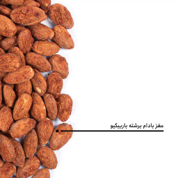 مغز بادام برشته باربیکیو بارجیل