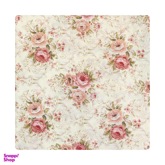 کاور لحاف آدنو مدل گلزار کد CH49 دونفره سایز 220x240 سانتی متر