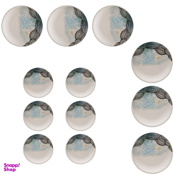 سرویس غذاخوری سرامیکی ۱۲ پارچه مدل رویایی