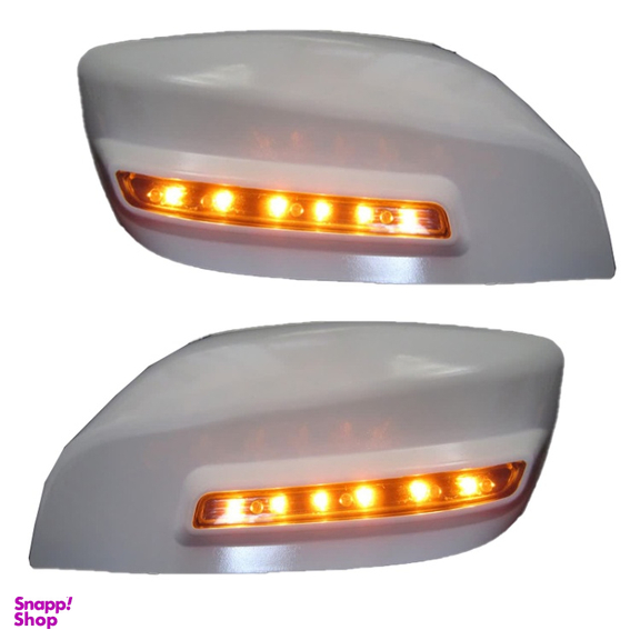 فلاپ آینه چراغ دار خودرو کالانیکس مدل FEL-SAINAWH-10367 مناسب ساینا مجموعه 2 عددی