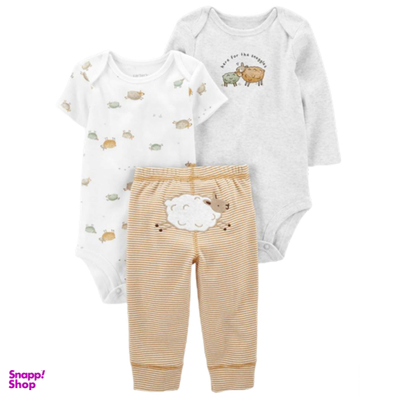 ست 3 تکه نوزادی کد 2104