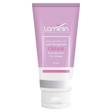 کرم ضد تعریق دئودرانت بانوان لامینین مدل Anti Perspirant حجم 50 میلی لیتر