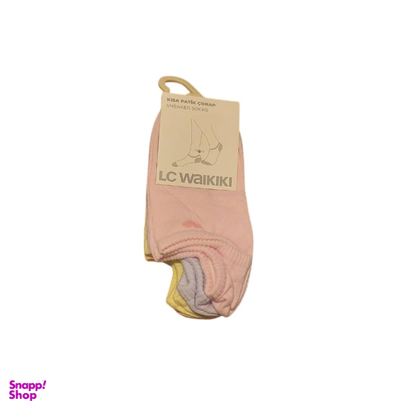 جوراب زنانه ال سی وایکیکی مدل hug بسته 5 عددی