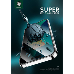 محافظ صفحه نمایش حریم شخصی گرین مدل Silicone Privacy-HD Plus مناسب برای گوشی موبایل اپل iPhone 14 Pro Max