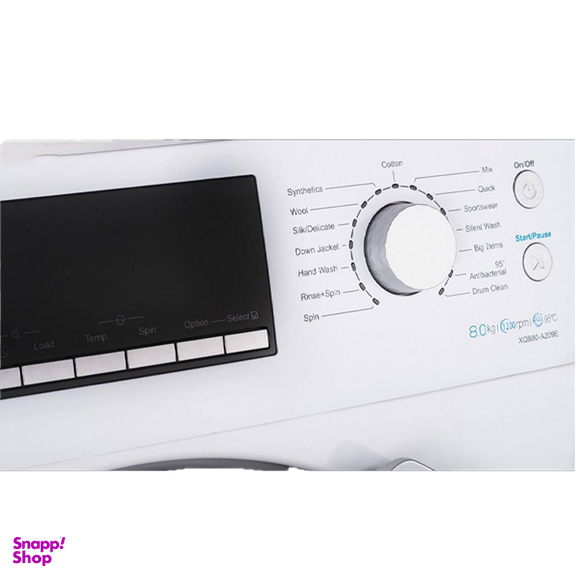 ماشین لباسشویی هایسنس مدل WFH8012D ظرفیت 8 کیلوگرم
