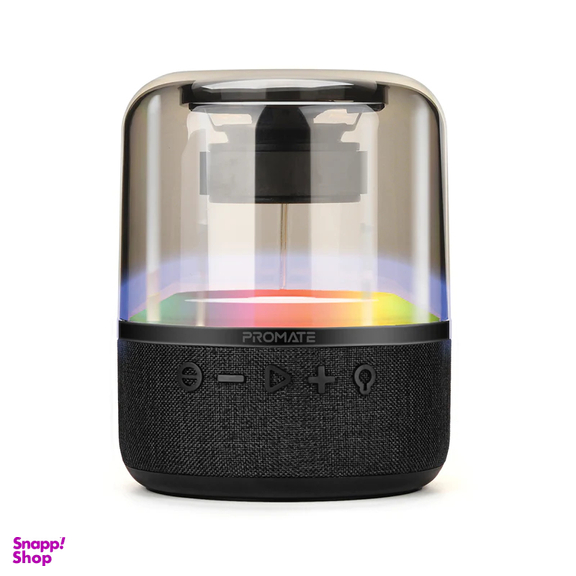 اسپیکر بلوتوثی قابل حمل پرومیت مدل GLITZ-L.BLACK