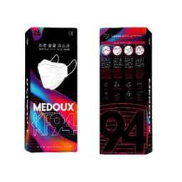 ماسک تنفسی مداکس (Medoux) مدل سه بعدی بسته 25 عددی