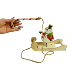 اسباب بازی نیمو چوبک مدل آدم برفی کد 37255