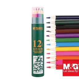 مداد رنگی 12 رنگ ام اند جی کد 12345
