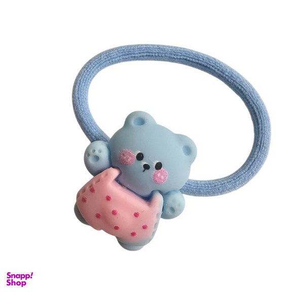 گیره سر و کش موی دخترانه طرح های کیوت کد 133 رنگ آبی