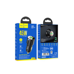 شارژر فندکی 45 وات هوکو مدل NZ6 PD+ QC3.0
