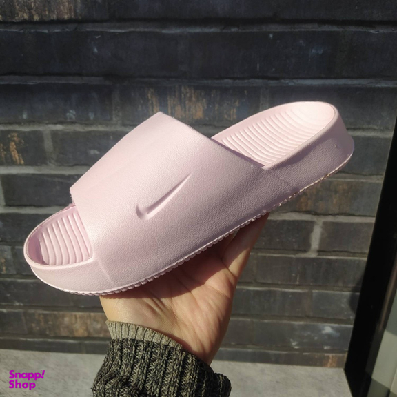 دمپایی زیتون مدل نایکی رنگ صورتی