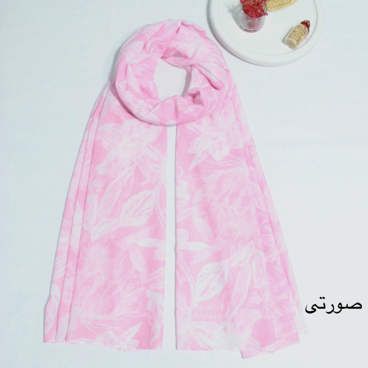 شال زنانه طرح گل کد ANA9010