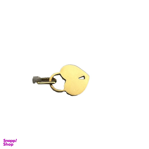 آویز گردنبند طلا 18 عیار زنانه مدل قفل قلب