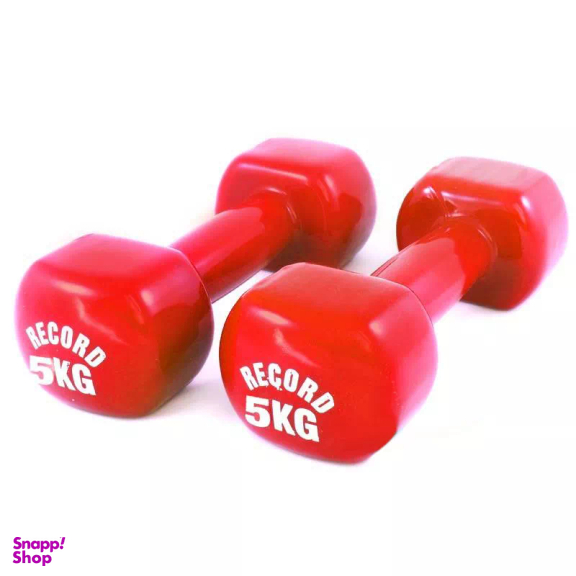 دمبل ایروبیک رکورد وزن 5 کیلوگرم