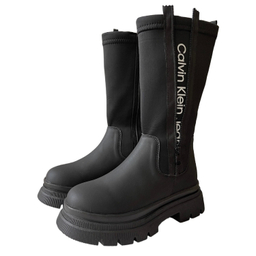 بوت زنانه طرح کلوین کلاین مدل CK21 رنگ مشکی