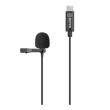 میکروفون یقه ای با سیم بویا مدل Boya BY-M3 رابط Type-C