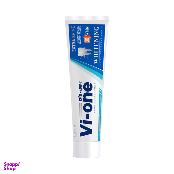 خمیر دندان سفید کننده وی وان مدل Extra Shine وزن 90 گرم