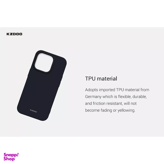 کاور کی -زد دوو مدل Q-Series مناسب برای گوشی موبایل اپل iPhone 15 Pro Max