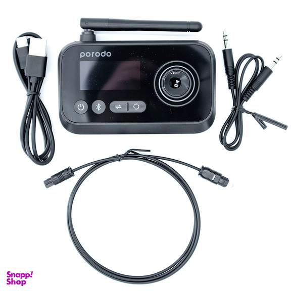 دانگل گیرنده و فرستنده بلوتوث پرودو مدل Porodo 3in1 Bluetooth Transmitter