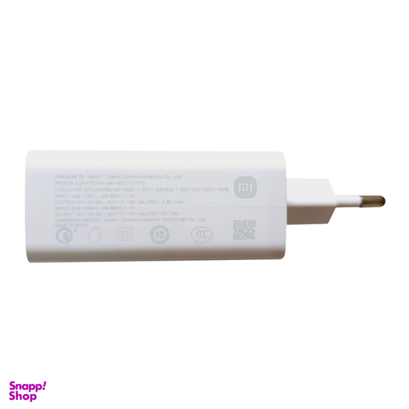 شارژر دیواری 120 وات طرح شیائومی مدل MDY 12 ED