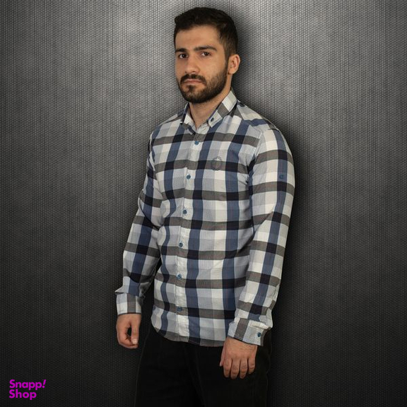 پیراهن آستین بلند مردانه مدل M3183