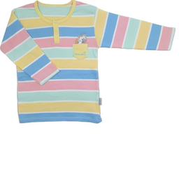 بلوز نوزادی آستین بلند به آوران طرح زرافه