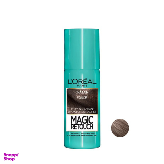 اسپری رنگ مو لورآل مدل فونس حجم 75 میلی لیتر رنگ  بلوند تیره