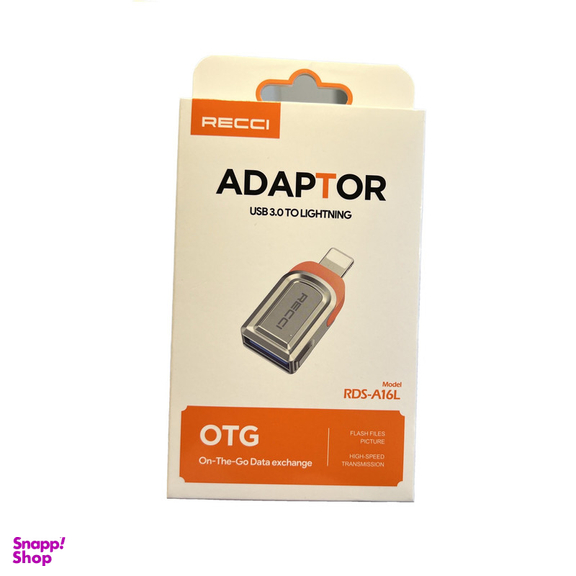 مبدل USB به لایتنینگ رسی مدل OTG RDS-A16L