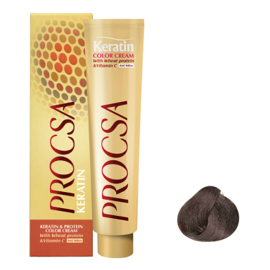 رنگ مو پروکسا سری Natural شماره 4 رنگ قهوه ای متوسط حجم 100 میلی لیتر