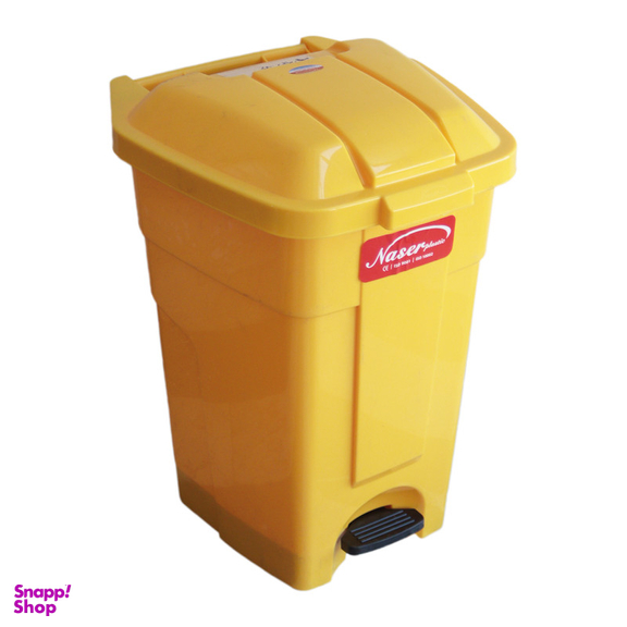 سطل زباله پدالی ناصر پلاستیک مدل YPZ-4800