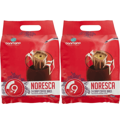 قهوه نورسکا 9 صبح بن مانو بسته 24 عددی مجموعه 2 عددی