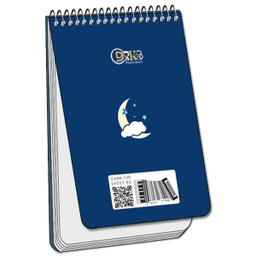 دفترچه یادداشت سیمی 80 برگ دارکول مدل شازده کوچولو کد 138/1